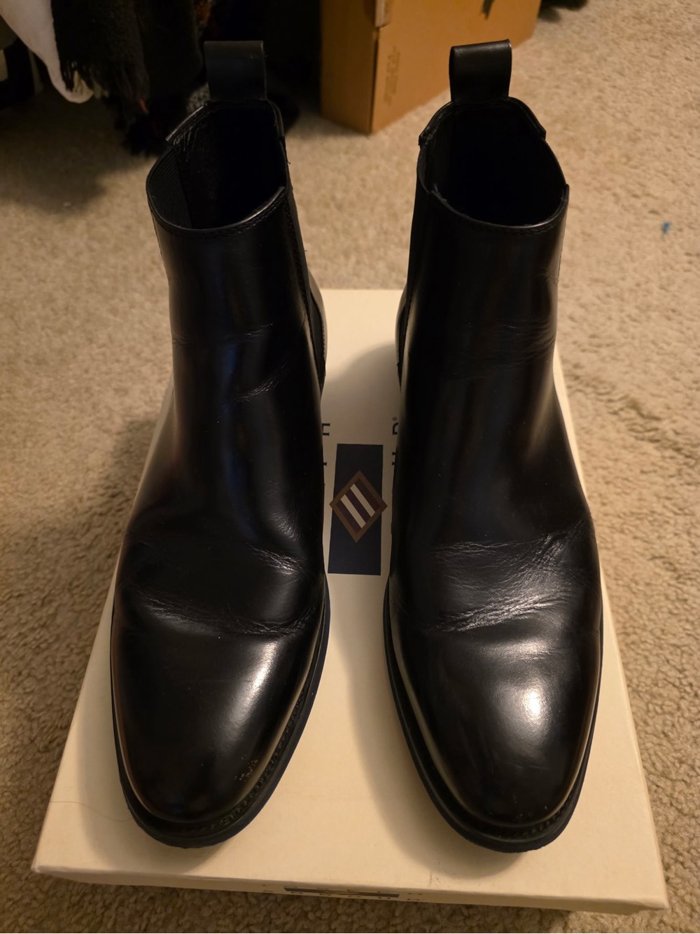 Joseph Abboud Black Men's Chukka Boots